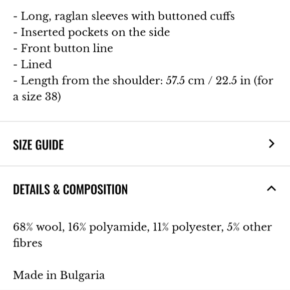 Sezane Mike Wool Jacket - Picture 5 of 13